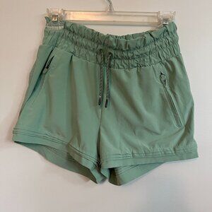 Turquoise Athleta Girl Road Trippin Shorts Size XXL